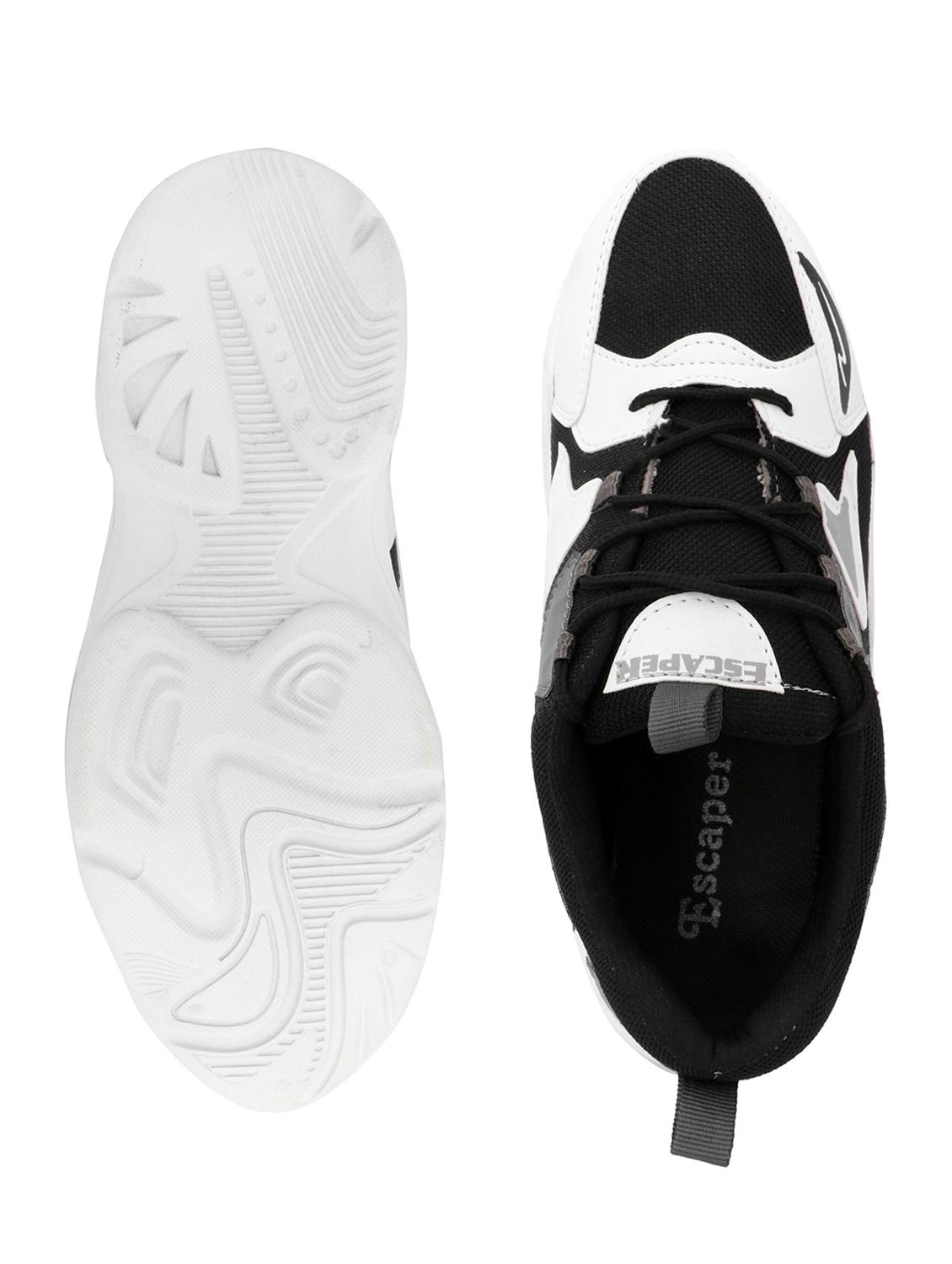 black lace up sport shoe - 18400792 - Standard Image - 3