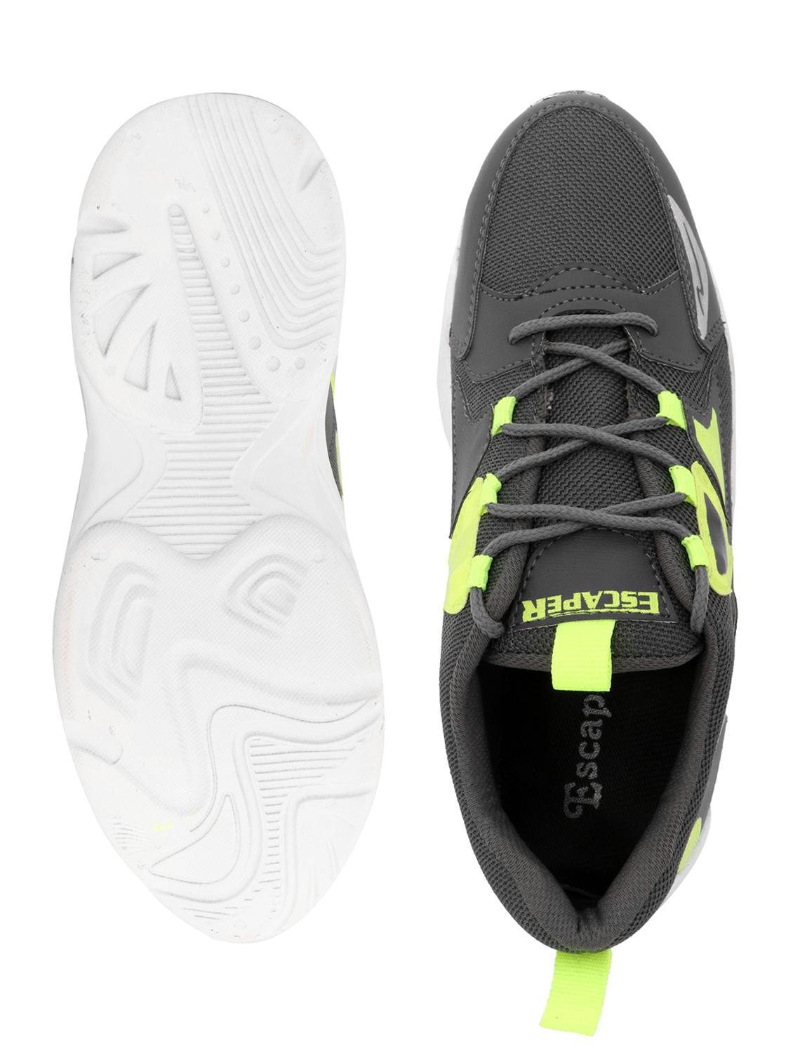 green lace up sport shoe - 18400794 - Standard Image - 3