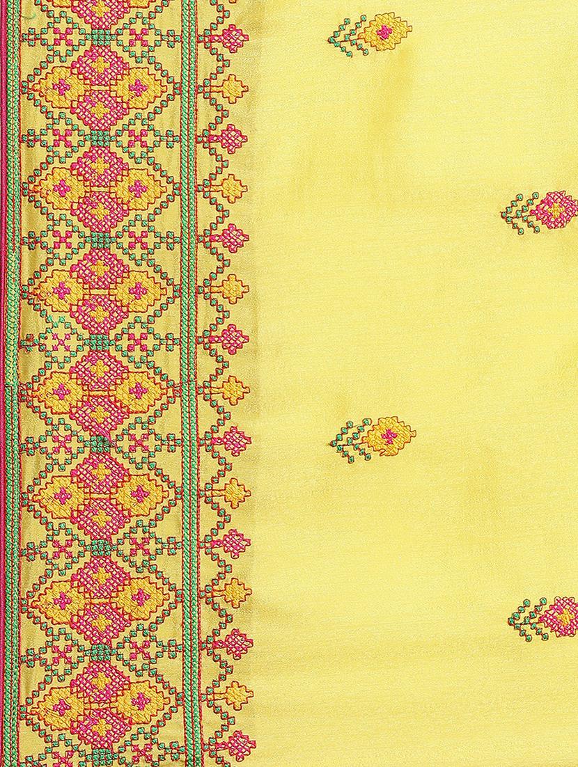 women's embroidered saree - 18401166 - Standard Image - 3