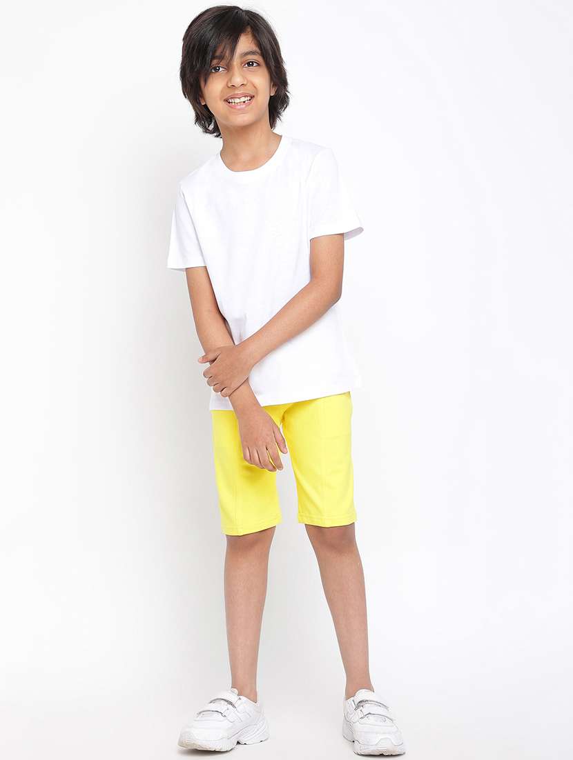 drawstring waist solid three fourth - 18402054 -  Standard Image - 3