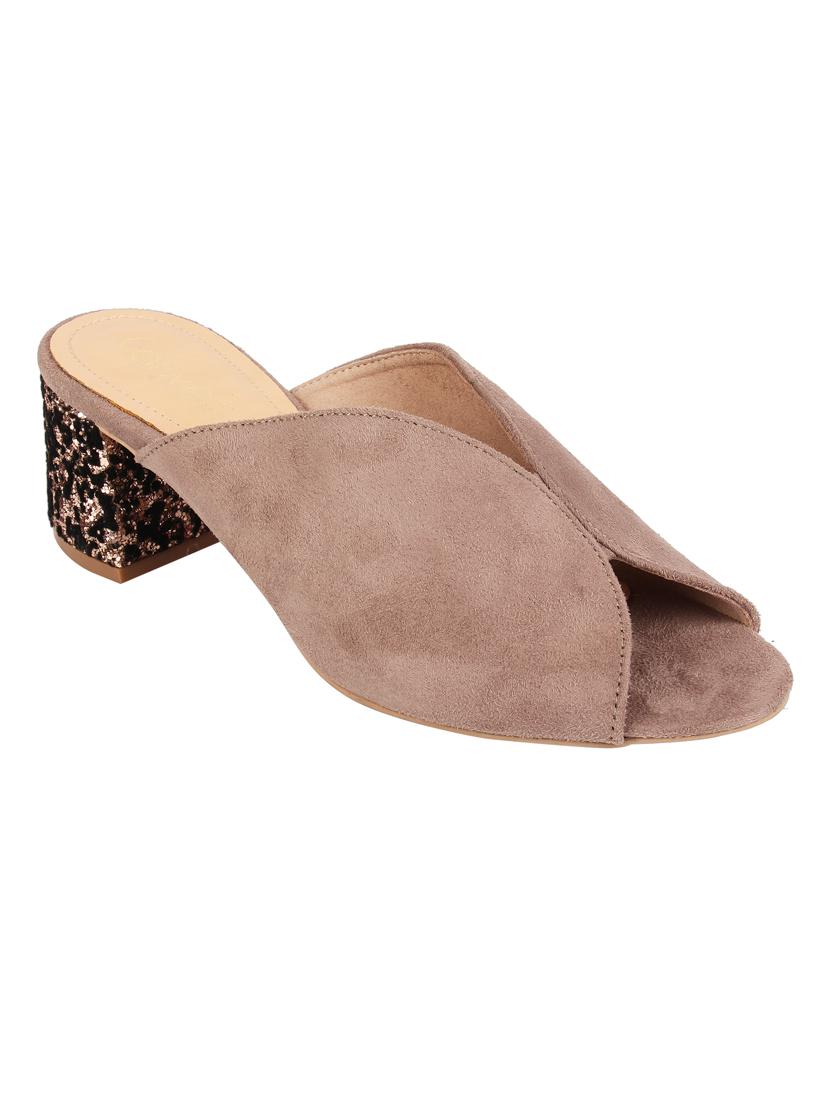 turquoise suede back strap sandals - 18402133 - Zoom Image - 0
