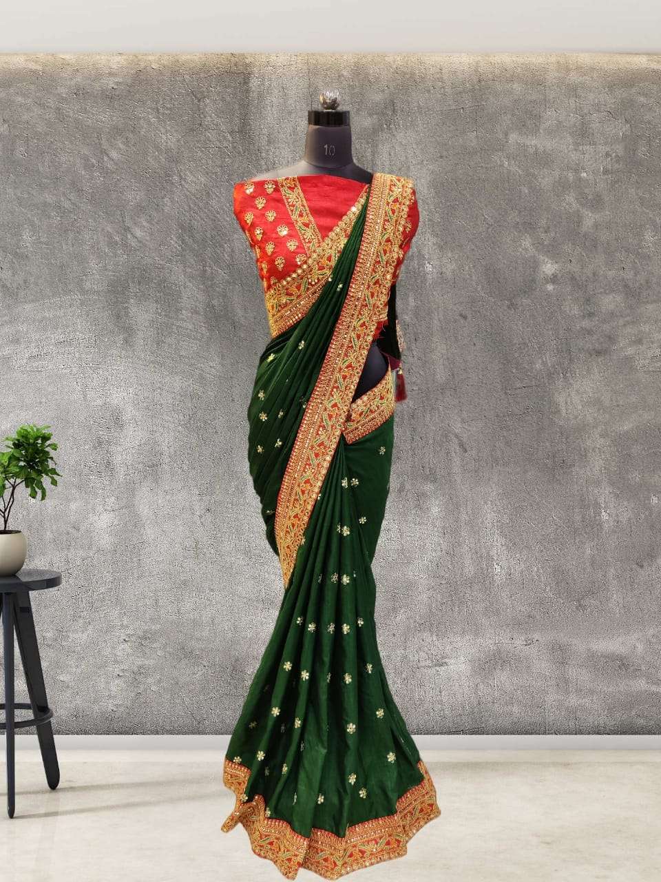 Buy online Catalogue Niharika Fabric = Royal Vichitra from ethnic wear