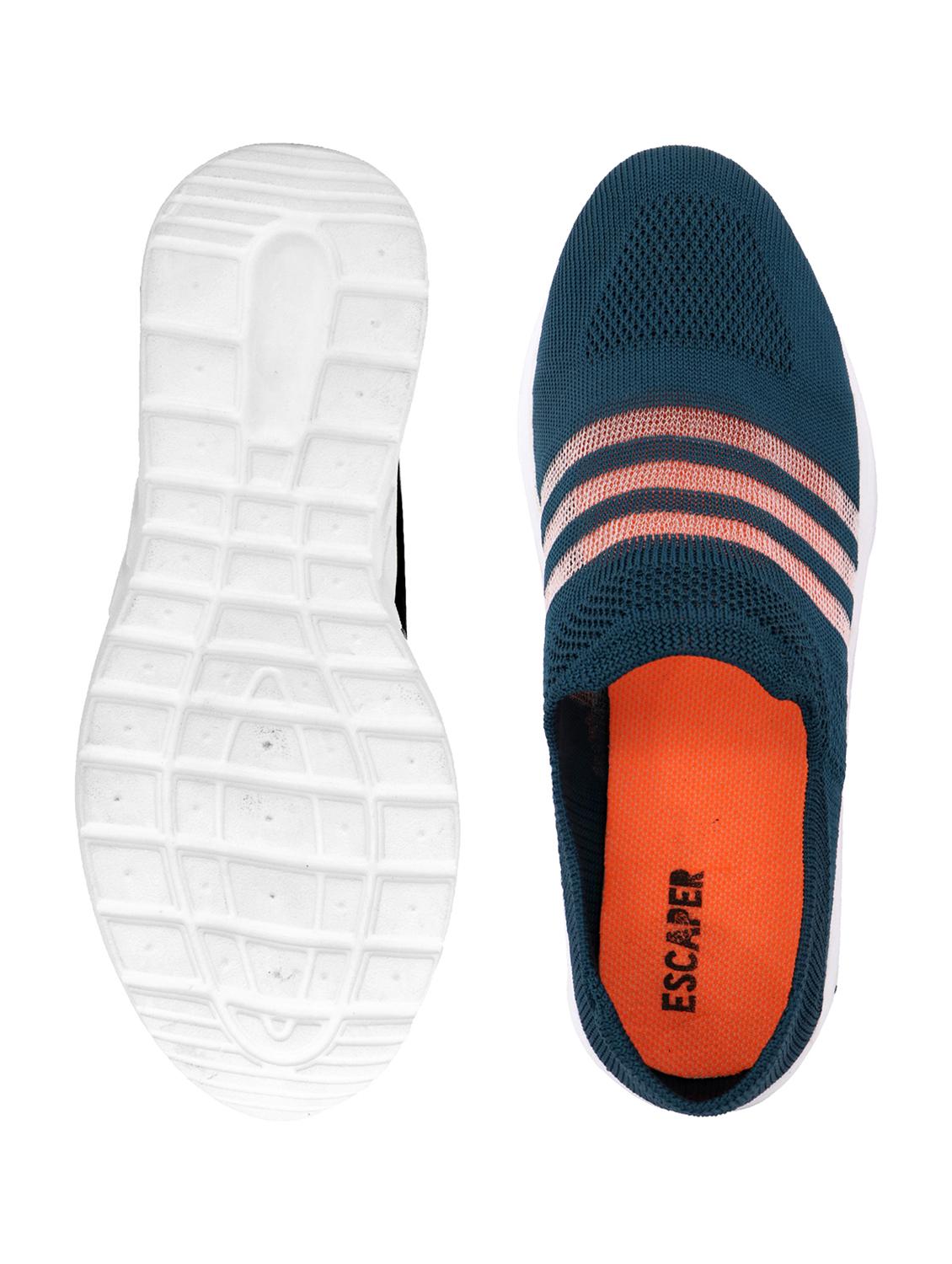 blue slip on sports shoe - 18402686 - Standard Image - 3