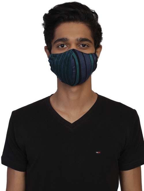 green viscose antipollution men mask - 18402983 -  Standard Image - 0