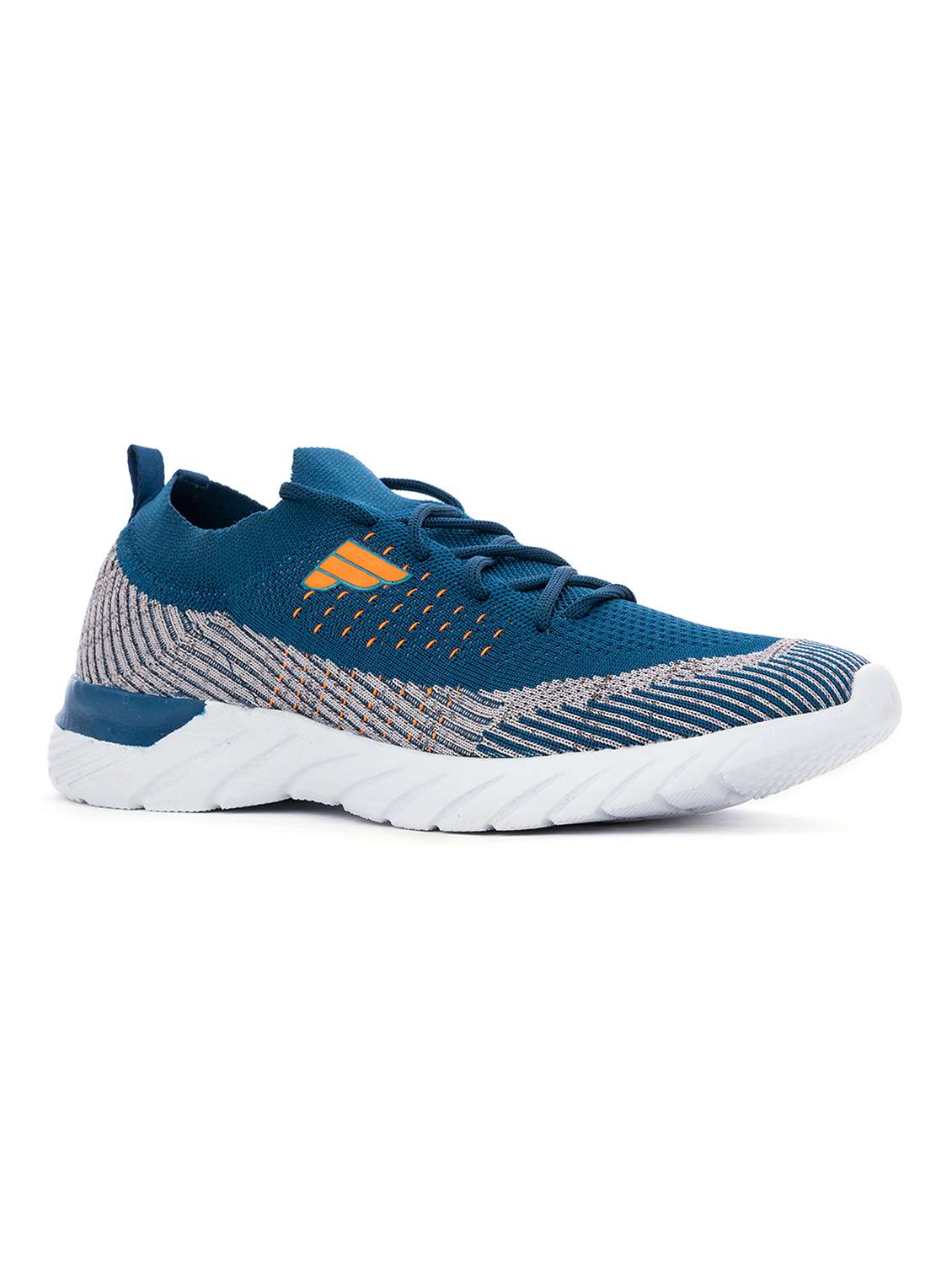 mens blue lace up sport shoe