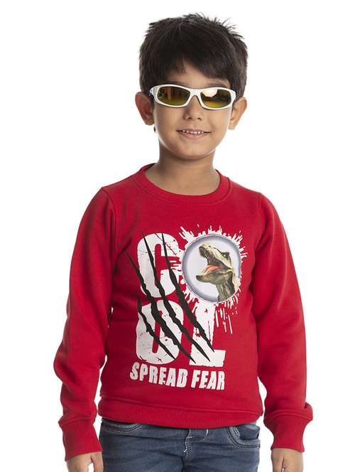 round neck graphic sweatshirt - 18404218 -  Standard Image - 0