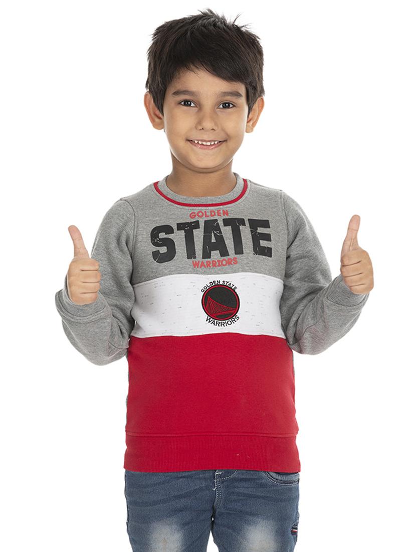round neck graphic sweatshirt - 18404220 - Zoom Image - 0