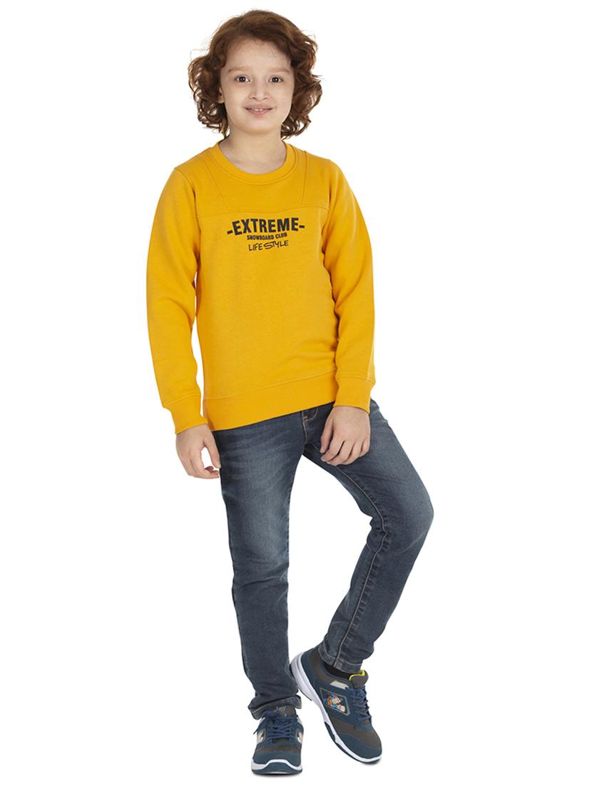 round neck graphic sweatshirt - 18404227 - Standard Image - 3