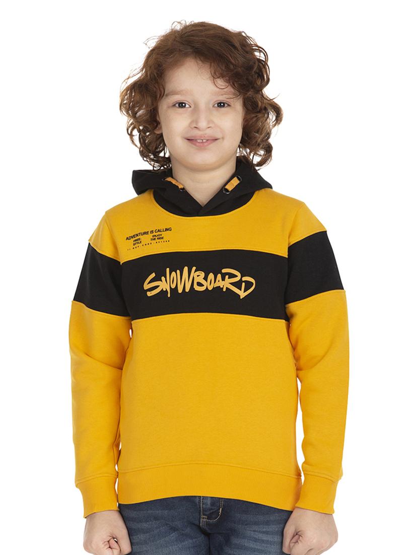 hooded neck graphic sweatshirt - 18404235 - Zoom Image - 0