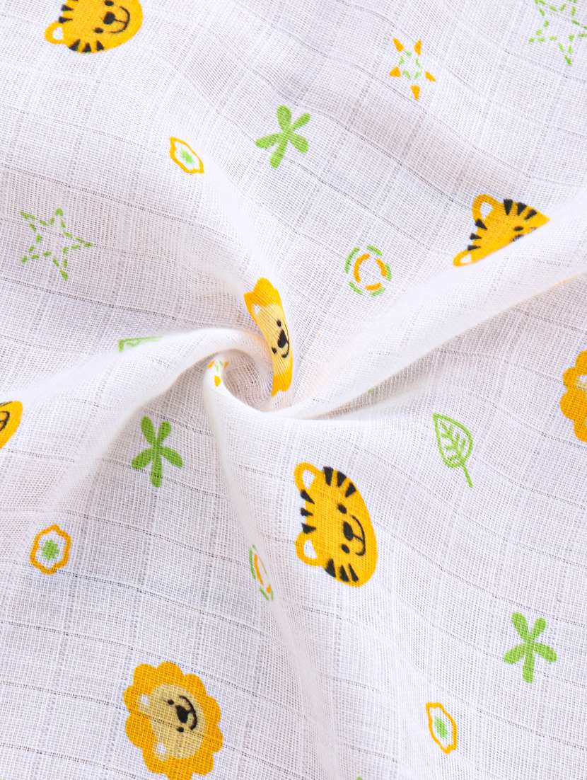 baby's soft organic cotton muslin swaddle - 18404285 - Standard Image - 3