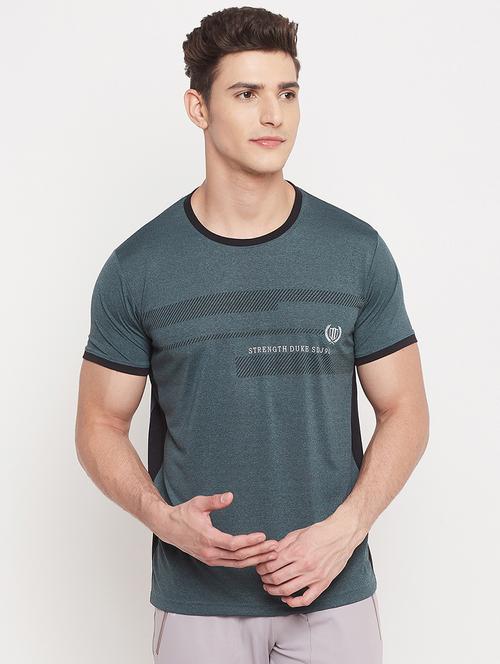 green solid t-shirt - 18404432 -  Standard Image - 0