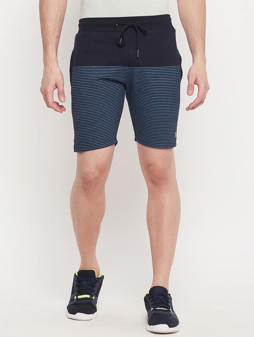 dark blue striped short - 18404472 - Standard Image - 0