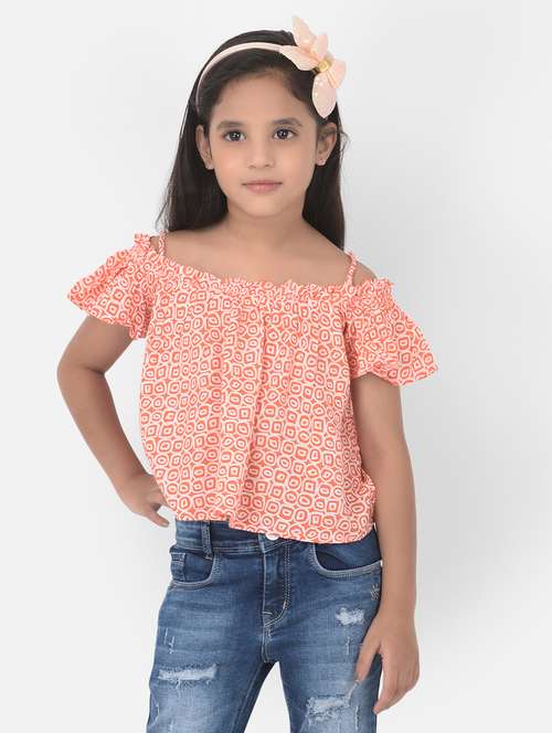 girls off shoulder top - 18404507 -  Standard Image - 0