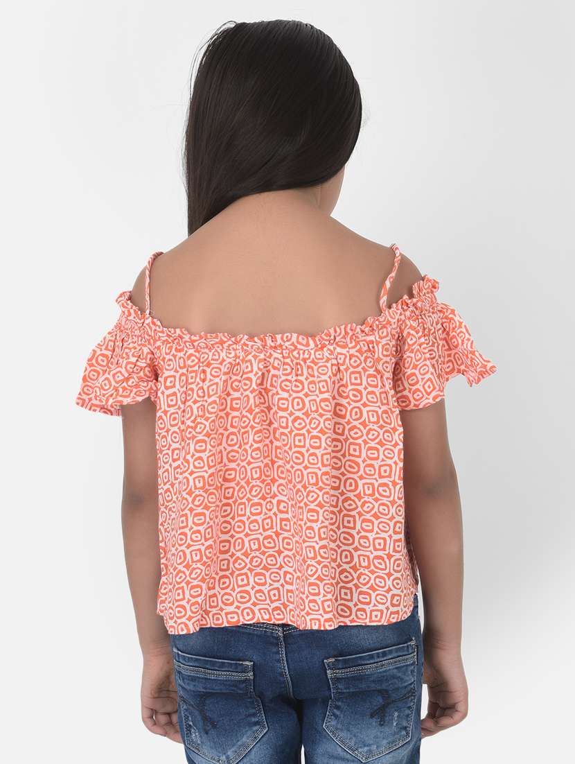girls off shoulder top - 18404507 -  Standard Image - 3