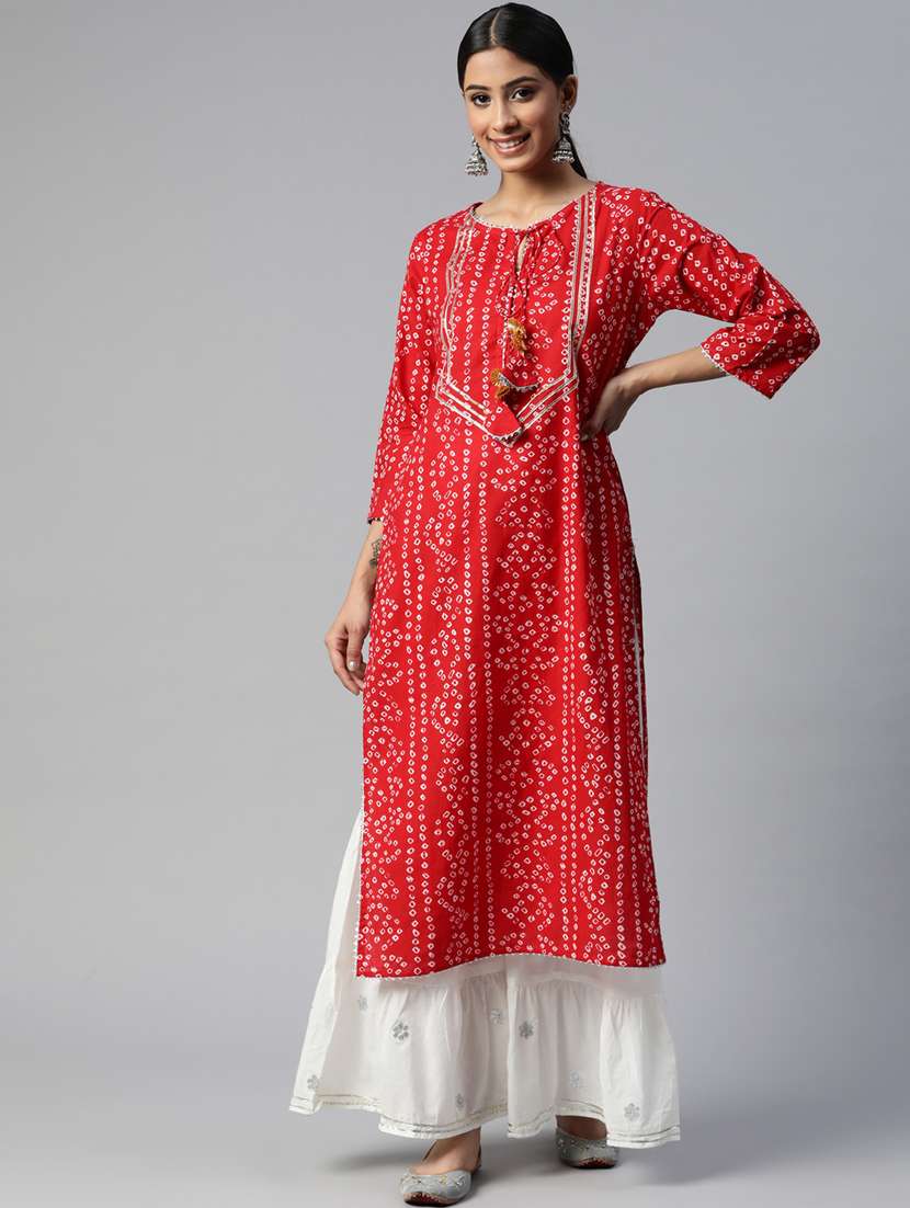 women's straight kurta
