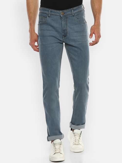 light blue light-washed denim jean - 18405048 - Standard Image - 0