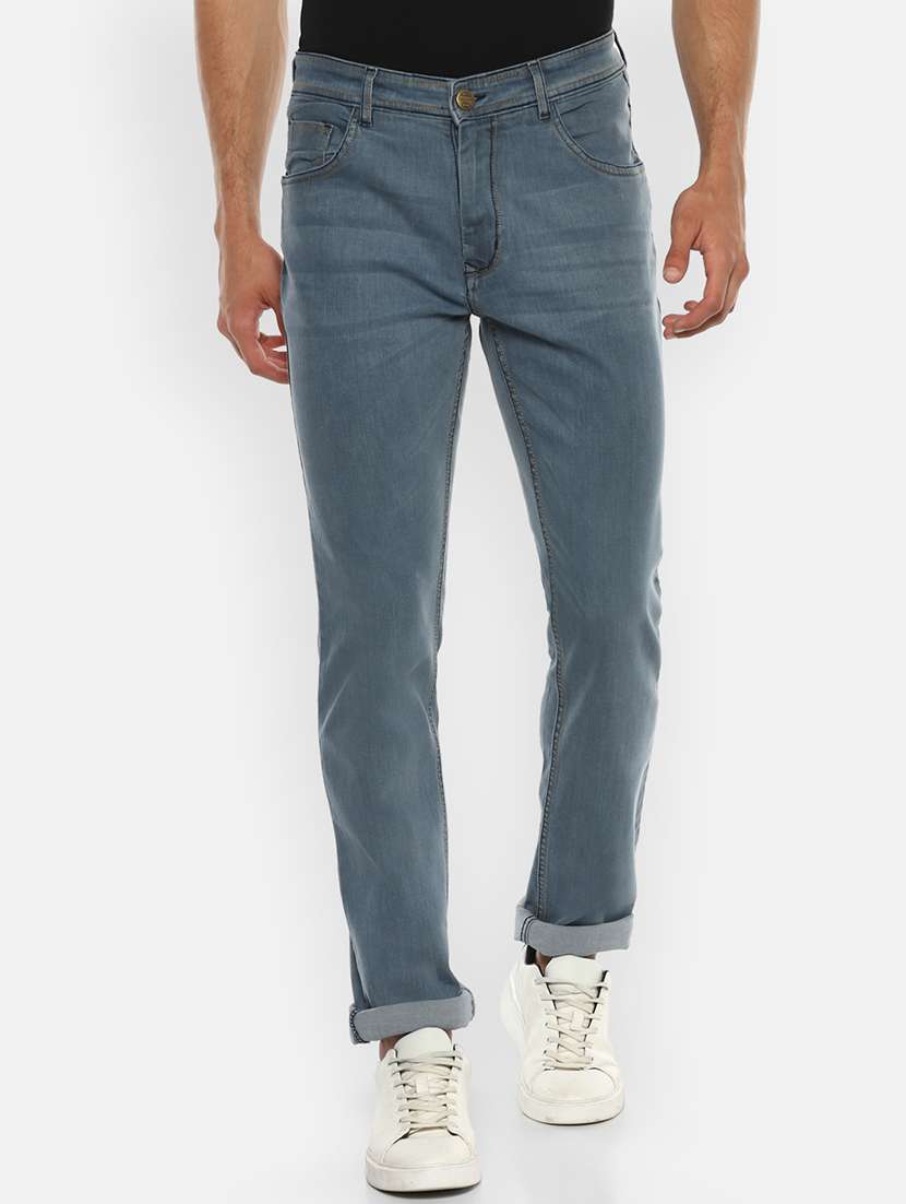 light blue light-washed denim jean - 18405048 - Zoom Image - 0