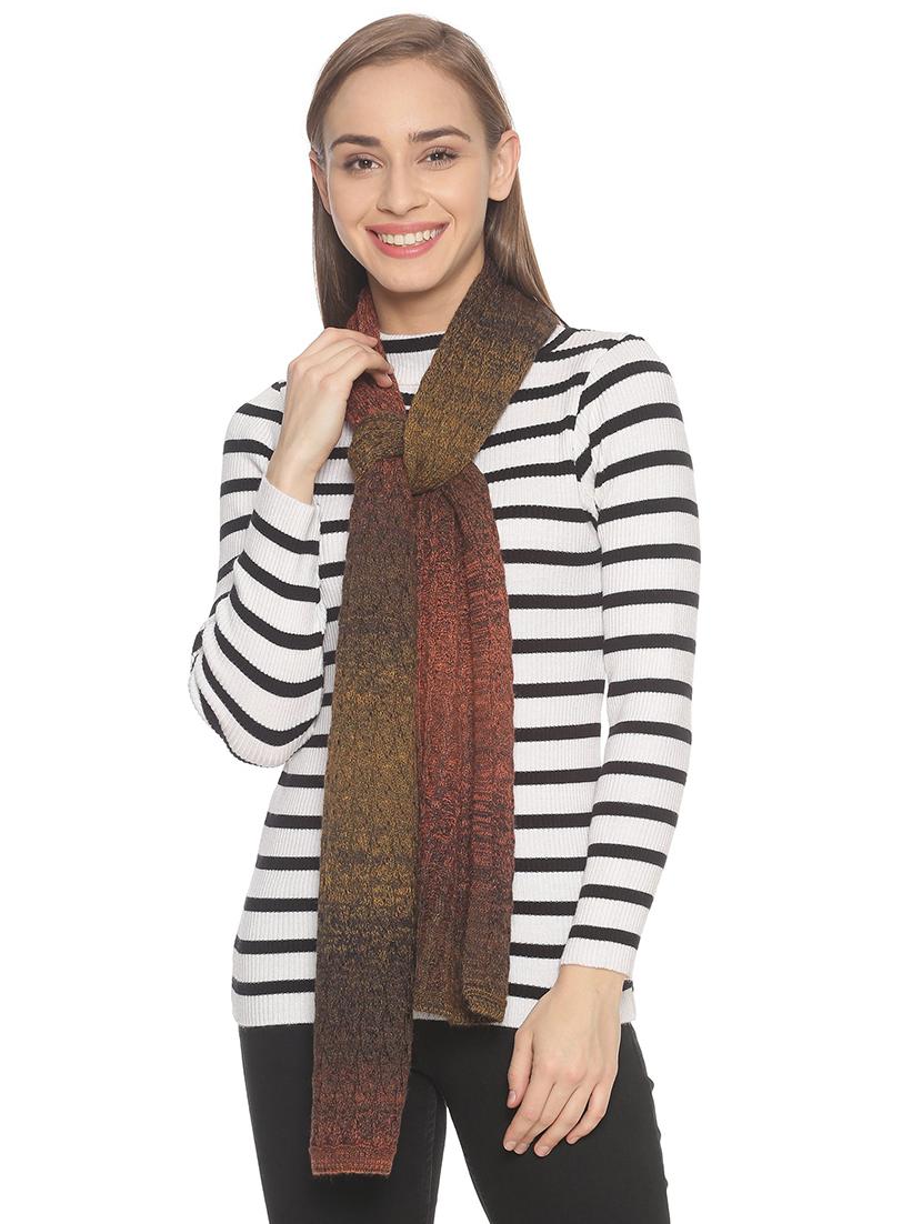 orange ombre muffler - 18405205 - Zoom Image - 0