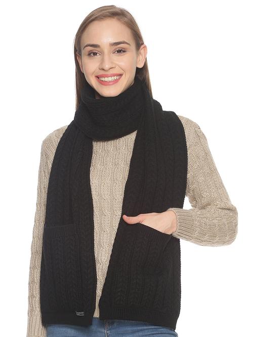 black solid muffler - 18405217 -  Standard Image - 0