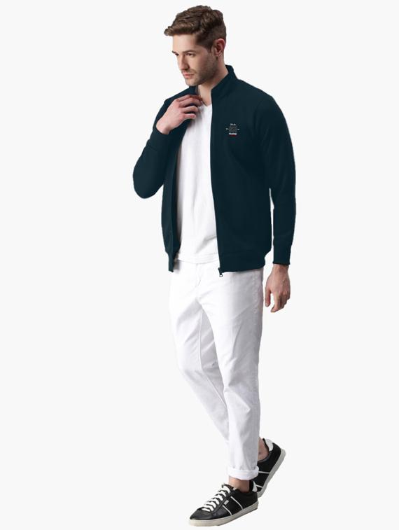 teal solid sweatshirt - 18406117 - Standard Image - 3