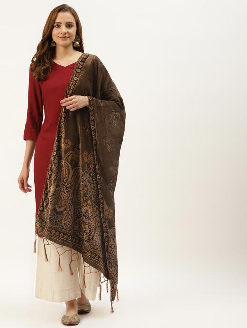 printed women dupatta - 18406367 - Standard Image - 0