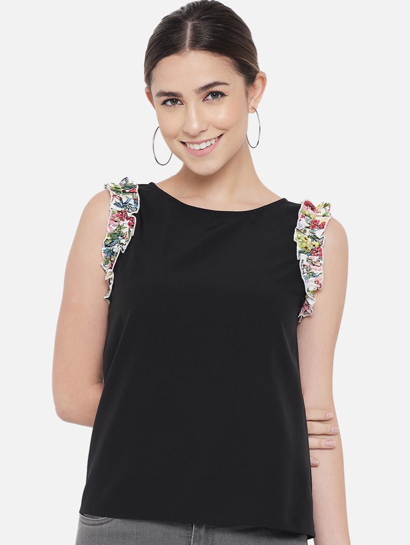women's straight boat neck top - 18407283 - Zoom Image - 0