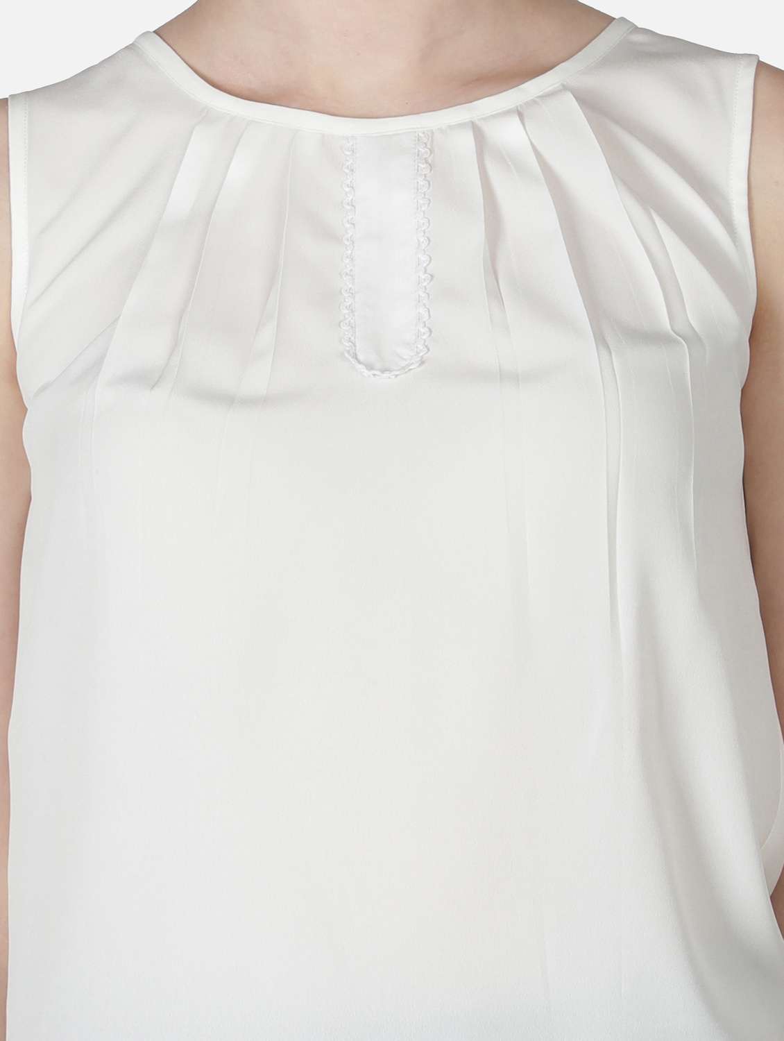 women's straight round neck top - 18407289 -  Standard Image - 5