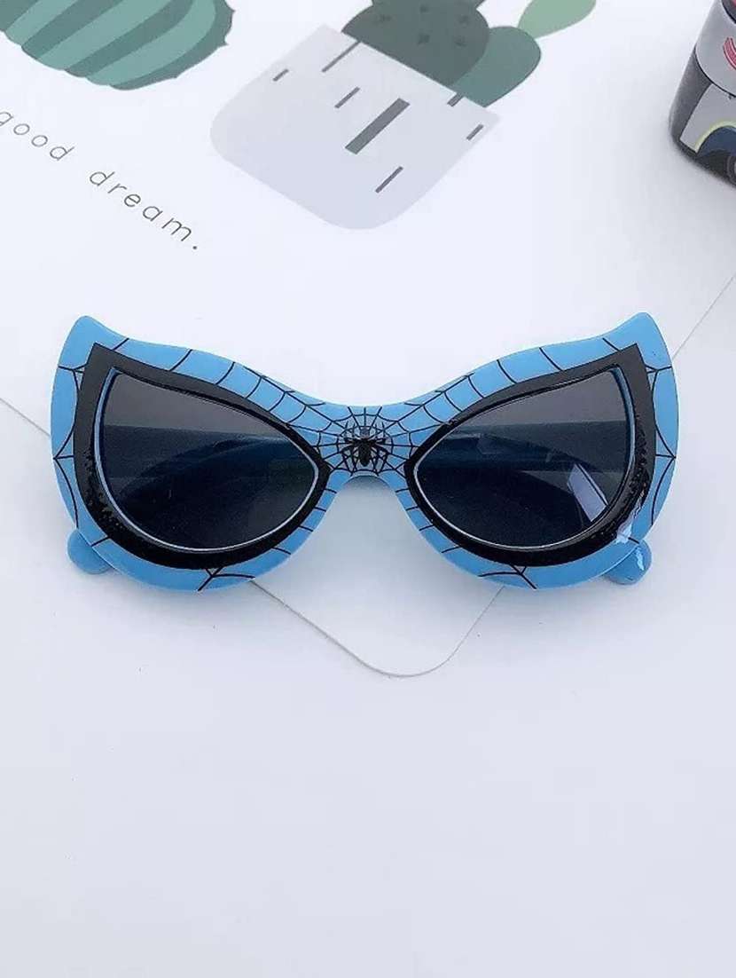 blue polycarbonate sunglass