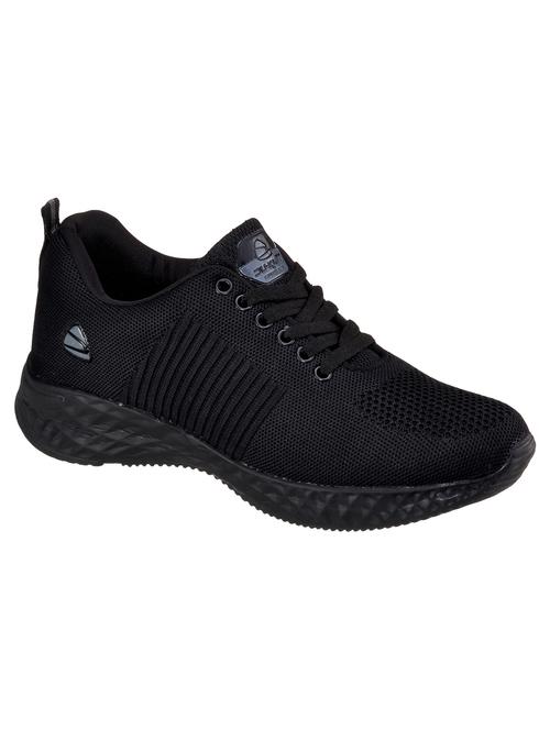 black fabric sport shoes - 18407658 -  Standard Image - 0