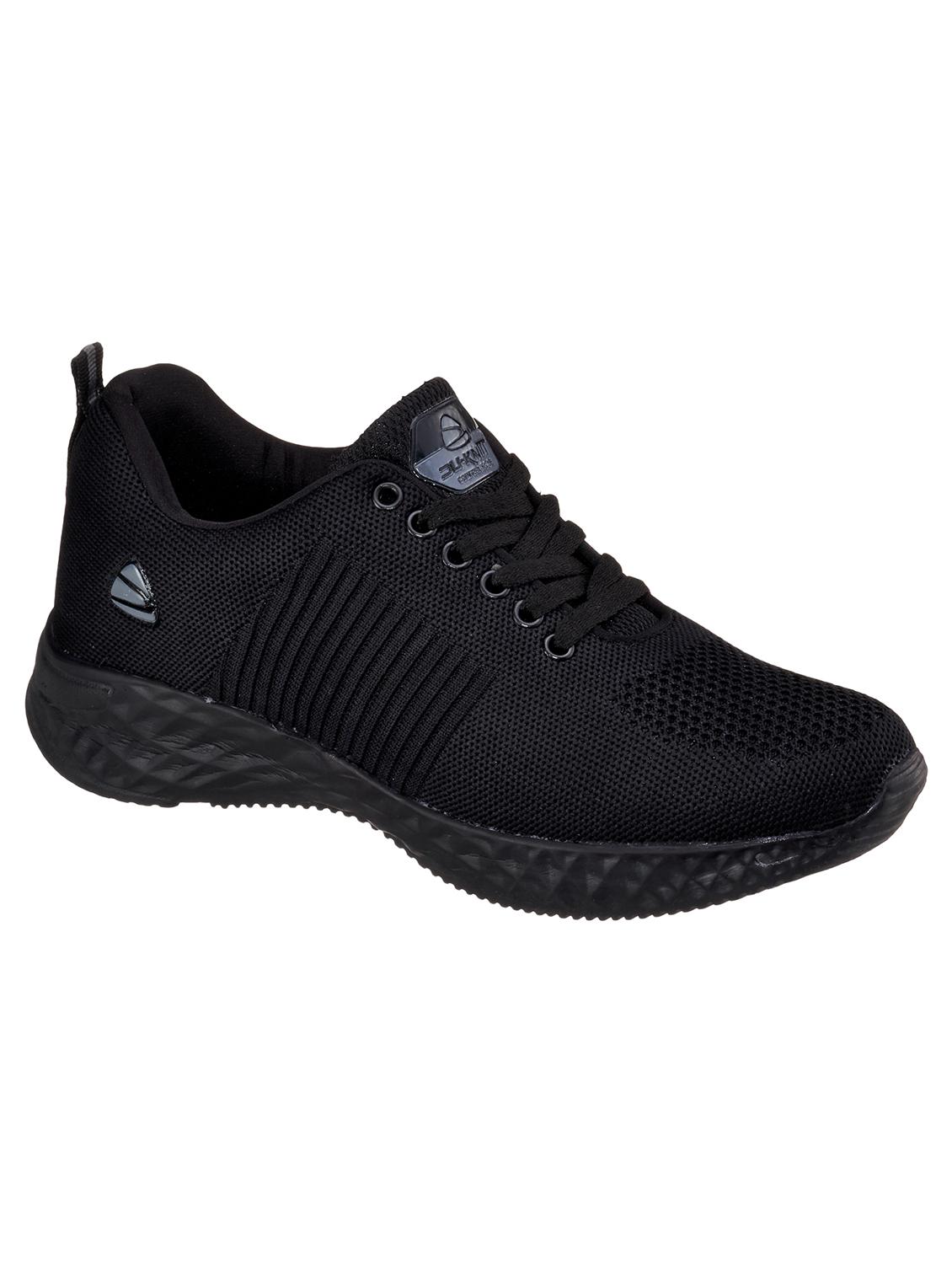 black fabric sport shoes - 18407658 -  Zoom Image - 0