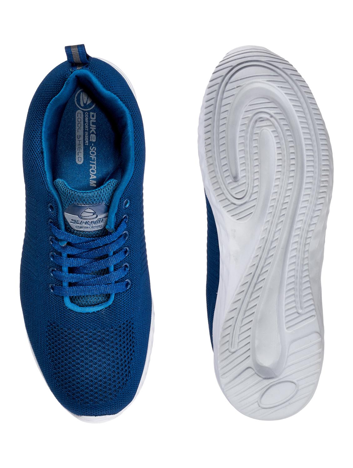 teal fabric sport shoes - 18407660 - Standard Image - 3