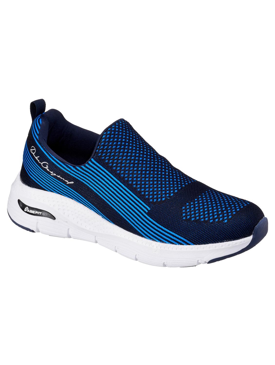 navy fabric sport shoes - 18407665 - Zoom Image - 0