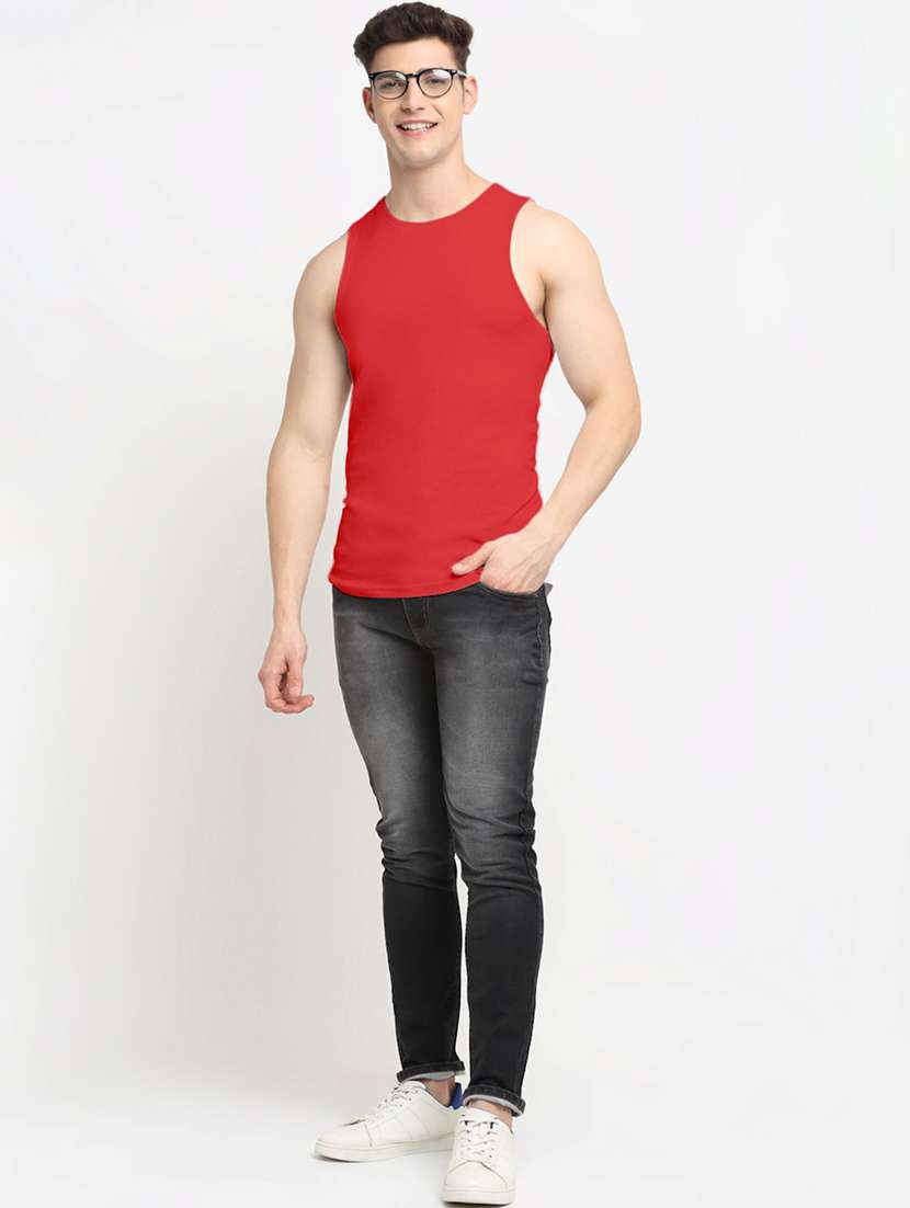 set of 2 solid vest - 18408214 - Standard Image - 3