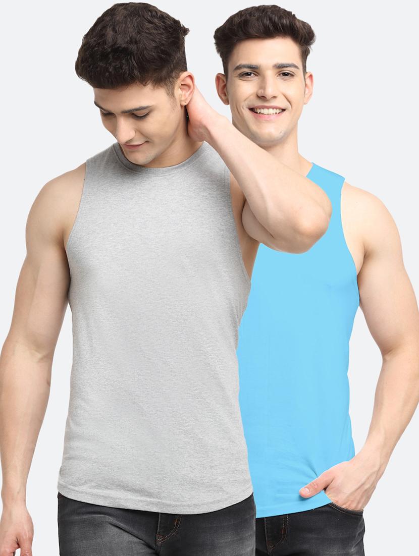 set of 2 solid vest - 18408258 - Zoom Image - 0