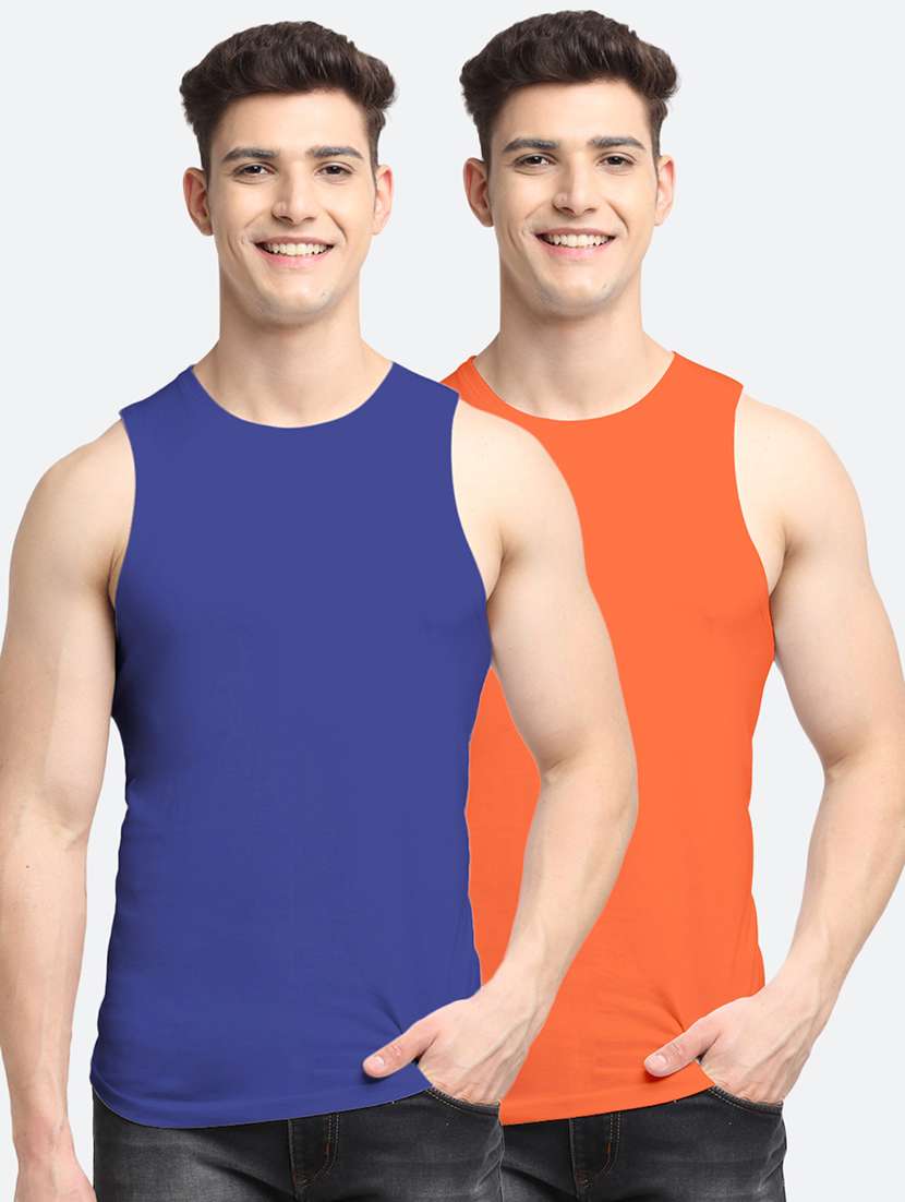 set of 2 solid vest - 18408263 - Zoom Image - 0