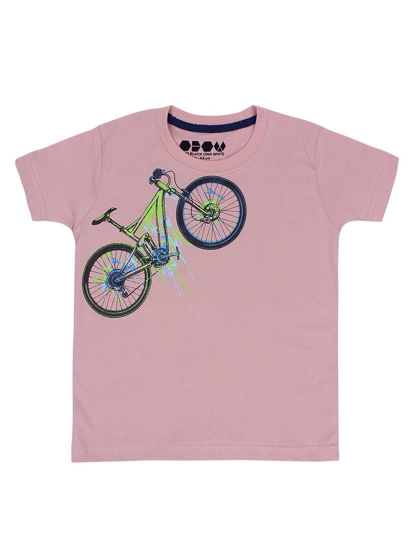 green printed regular tee - 18408407 -  Zoom Image - 0