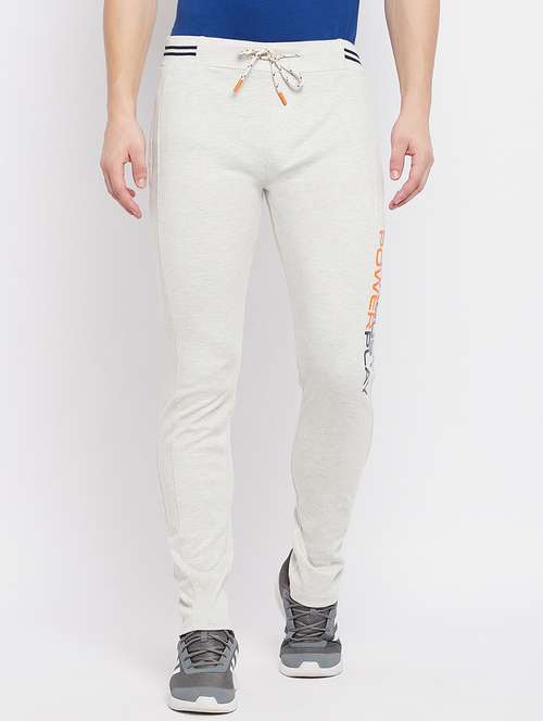 grey striped full length track pant - 18409327 -  Standard Image - 0