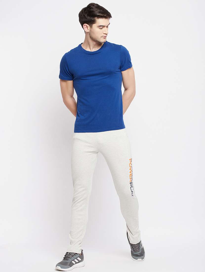 grey striped full length track pant - 18409327 -  Standard Image - 3