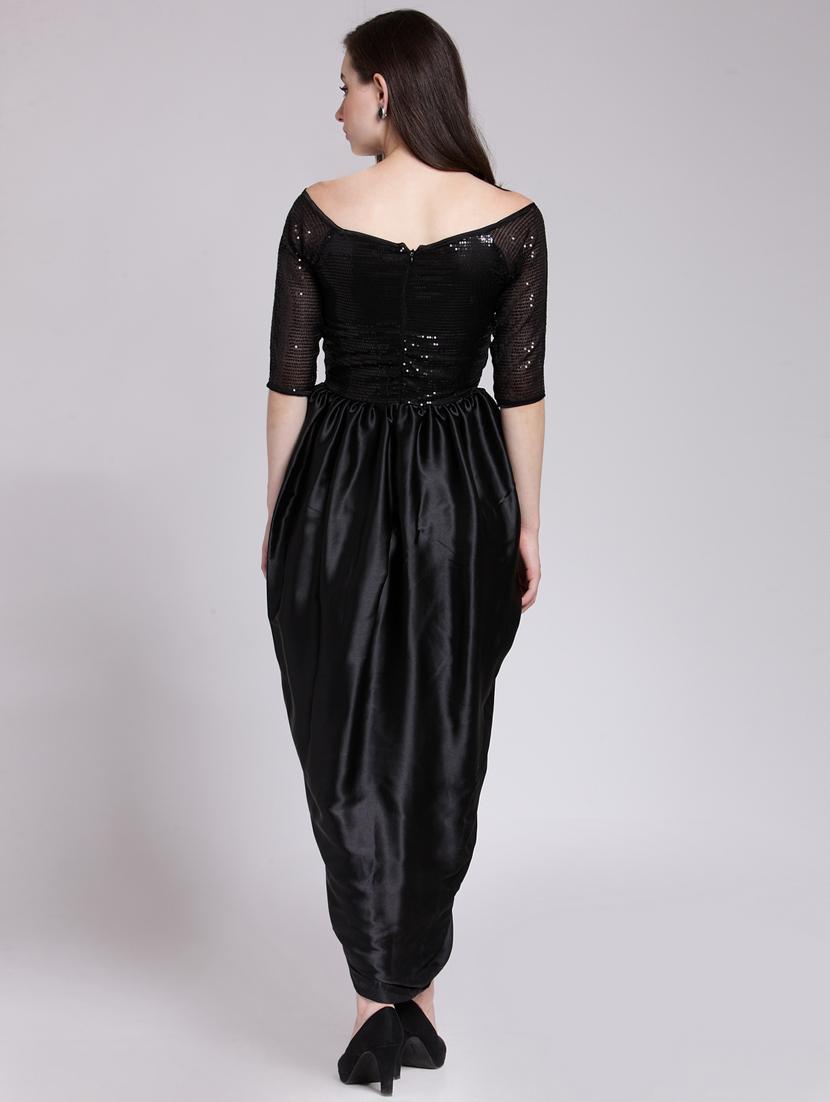 off shoulder sequin work dress - 18410110 - Standard Image - 3