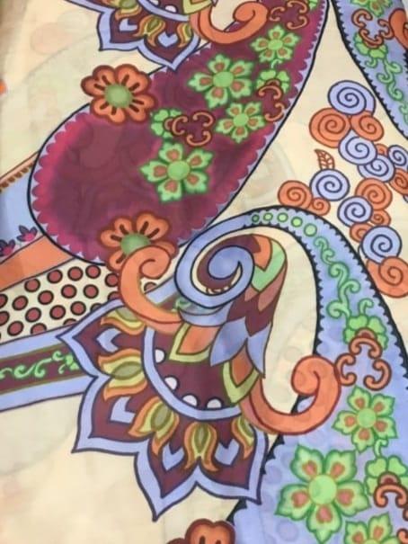 georgette satin kurti fabric 2.5 mtr - 18410417 - Zoom Image - 0
