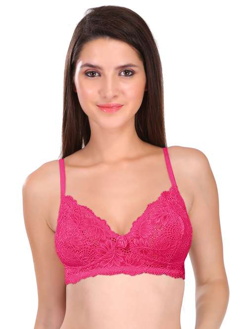 pink floral t-shirt bra - 18410713 - Standard Image - 0