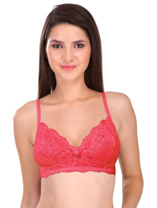 orange floral t-shirt bra - 18410714 - Standard Image - 0
