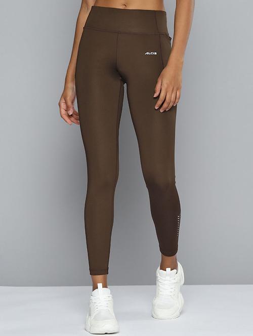 brown solid legging - 18411247 -  Standard Image - 0