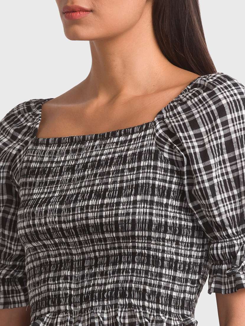 women's crop square neck top - 18411428 -  Standard Image - 5