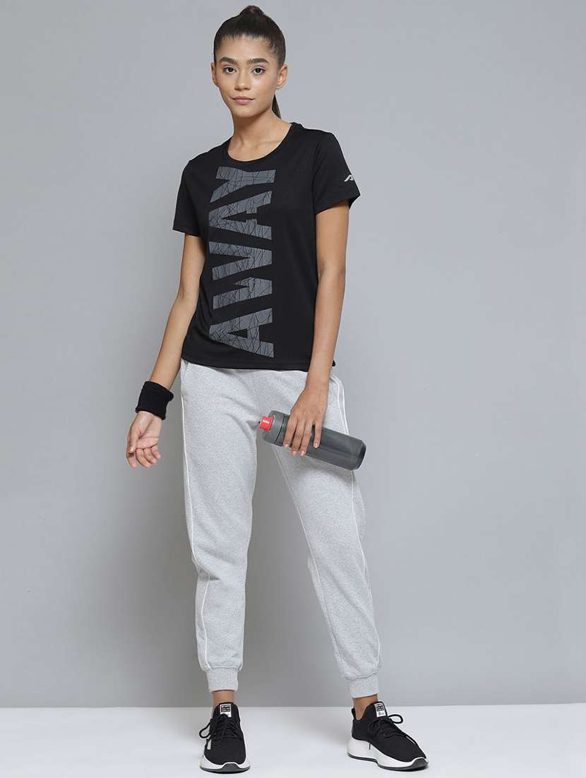 black printed regular tee - 18411482 -  Standard Image - 3