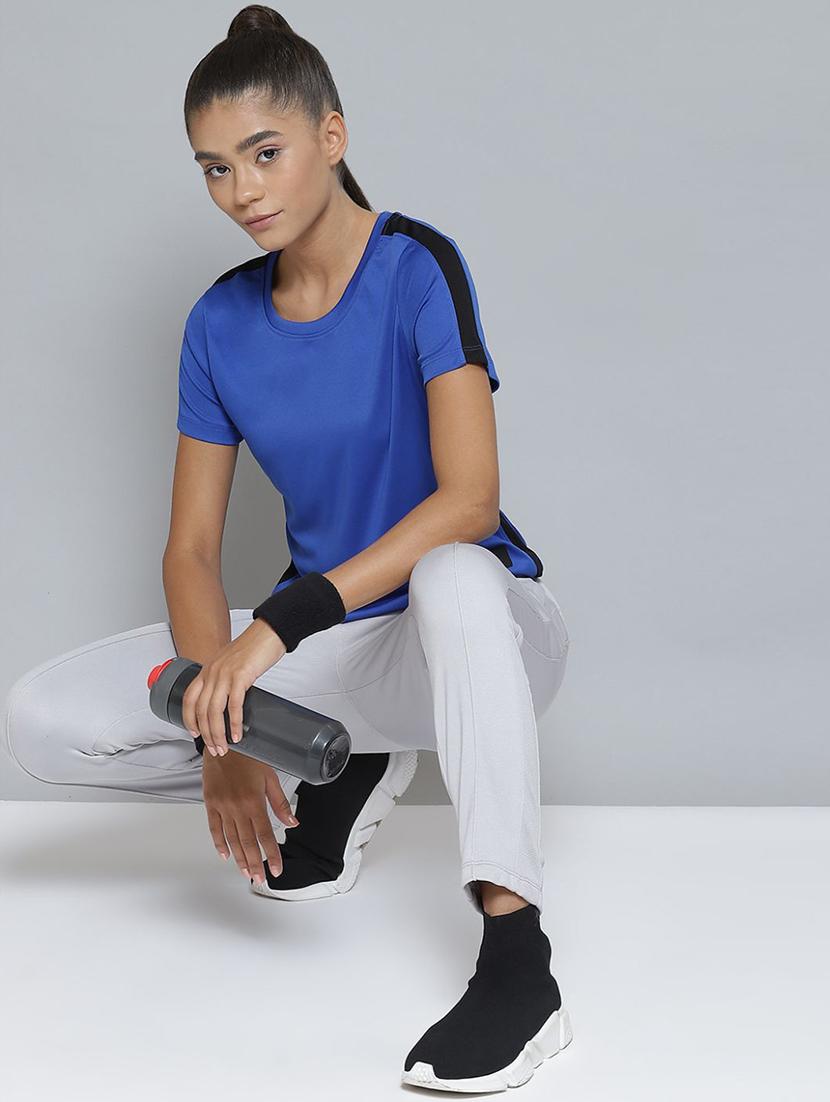 blue printed regular tee - 18411487 - Standard Image - 3