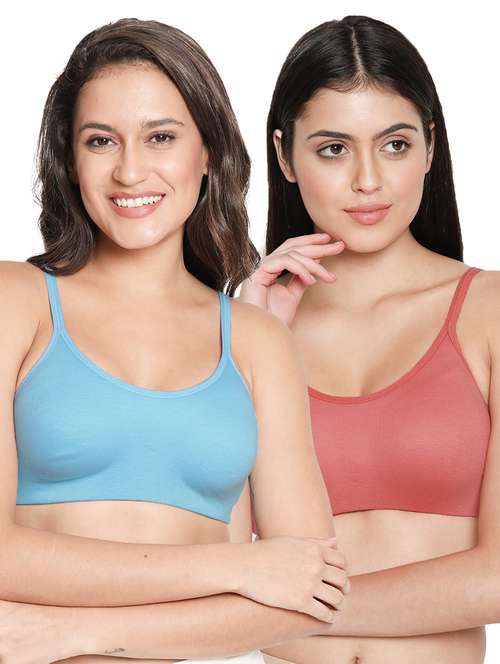 set of 2 solid t-shirt bra - 18411512 -  Standard Image - 0