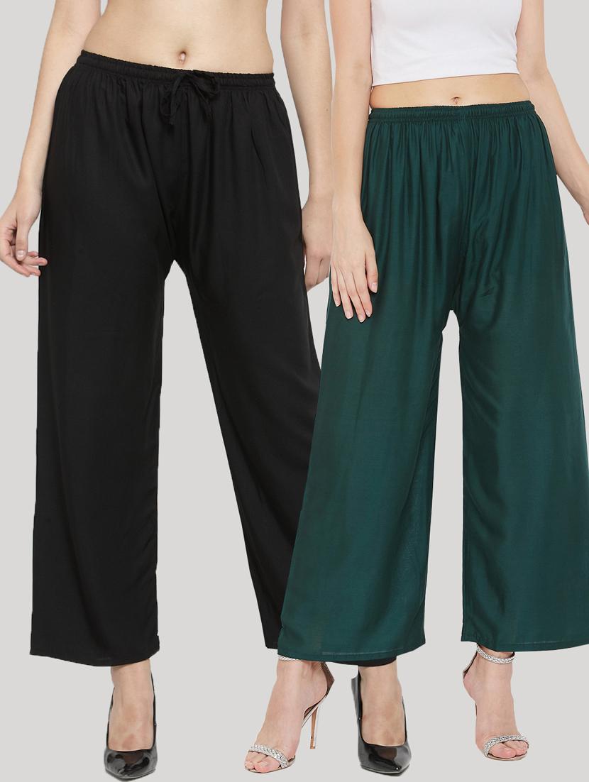 set of 2 pcs solid palazzo - 18411876 - Zoom Image - 0