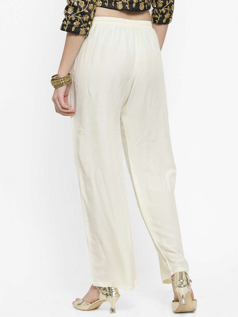 set of 3 pcs solid palazzo - 18412025 -  Standard Image - 3