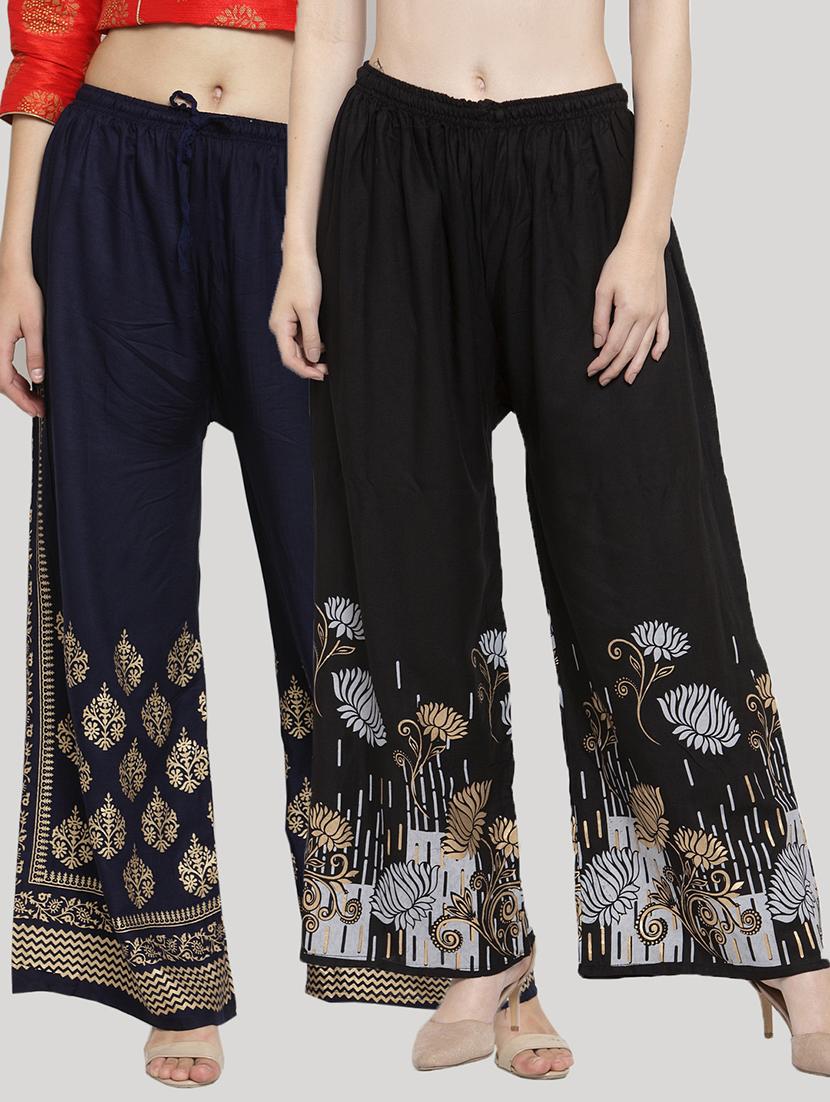 set of 2 pcs printed palazzo - 18412706 - Zoom Image - 0